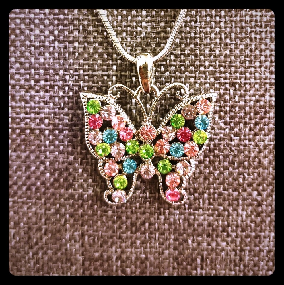 Fashion butterfly necklace